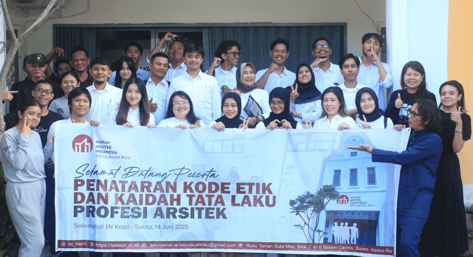 Penataran Kode Etik Arsitek IAI Kepri Juni 2025